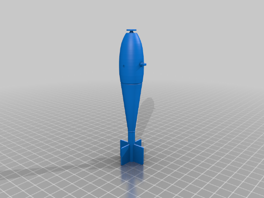 BDU-33 Dummy practice ordinance | 3d print model