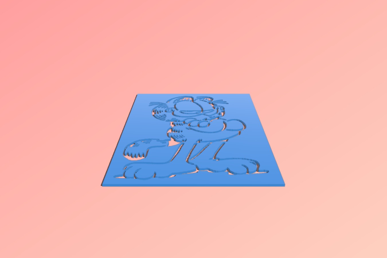 Garfield Stencil