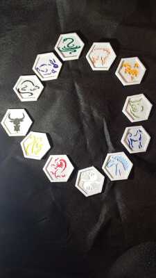 Jackie Chan Adventure talismans | 3d print model