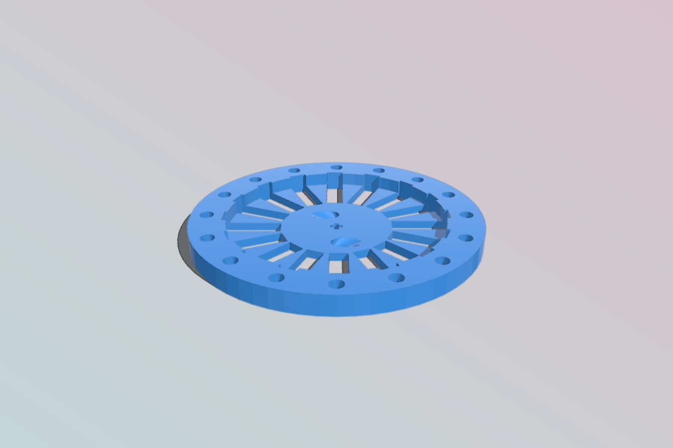 Lego compatible flywheel