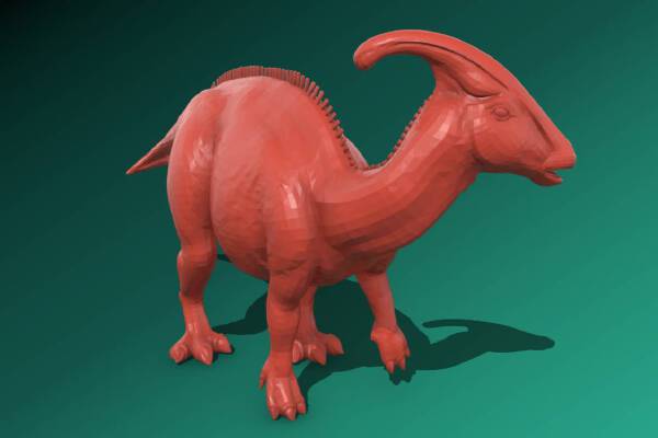 Parasaurolophus Dinosaur 3d print | 3d print model