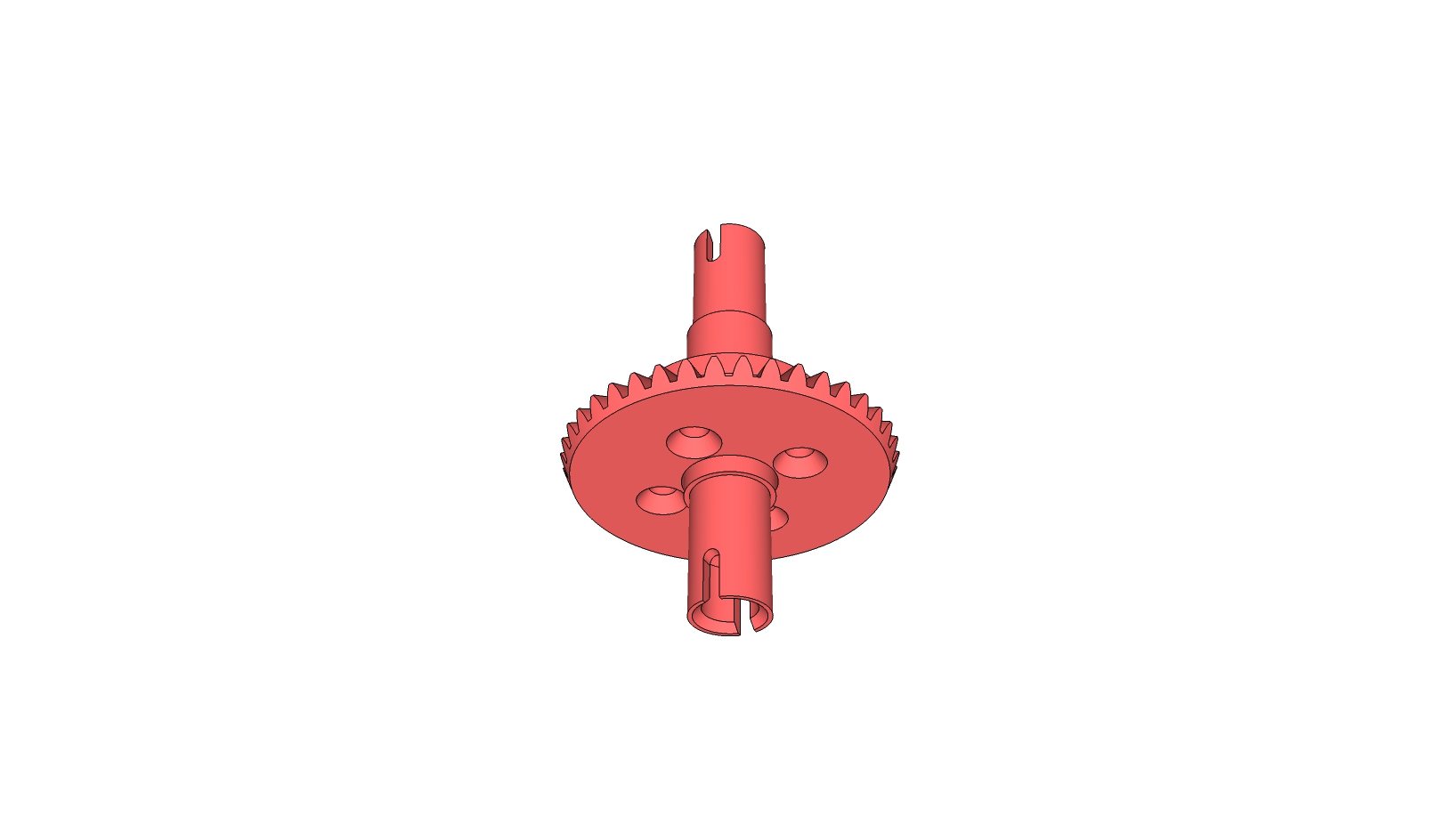 OpenRC - Differential locked (Drive Gear fixed)