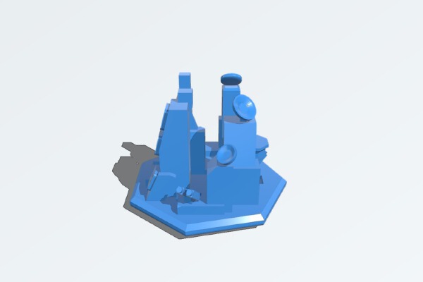 Eclipse Ancient Ship | 3d print model