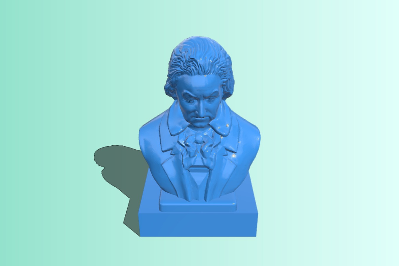 Beethoven at Central Park, New York – Scan