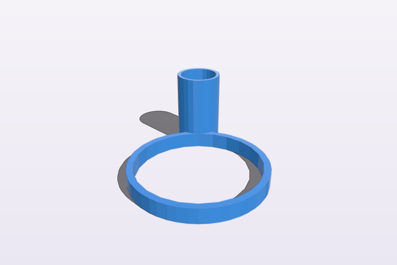Pipette holder for 2 inch bottle