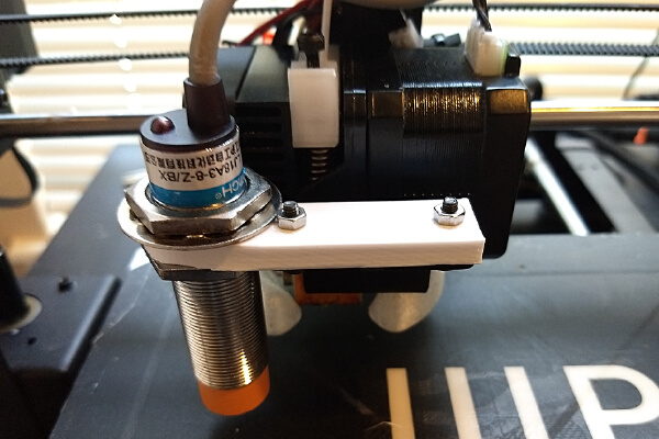 Wanhao Di3 Front Side Inductive Probe Mount | 3d print model