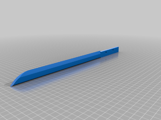 Desktop Sword | 3d print model