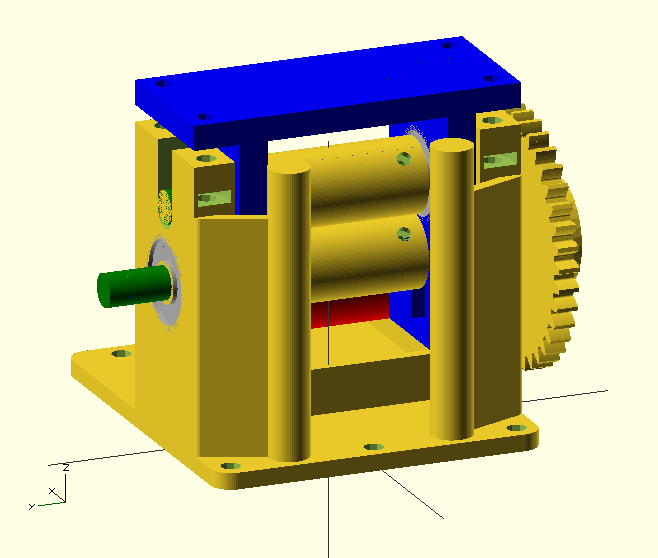 Filament extruder puller