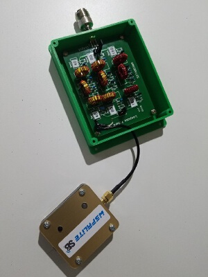 WSPRlite Lowpass Filter Chassis | 3d print model