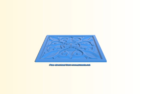 Square pattern | 3d print model