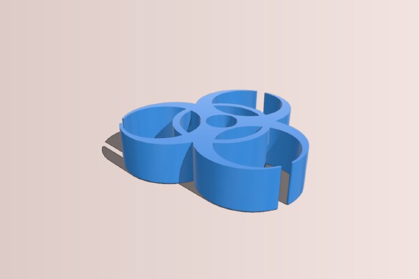BIOHAZARD LOGO | 3d print model