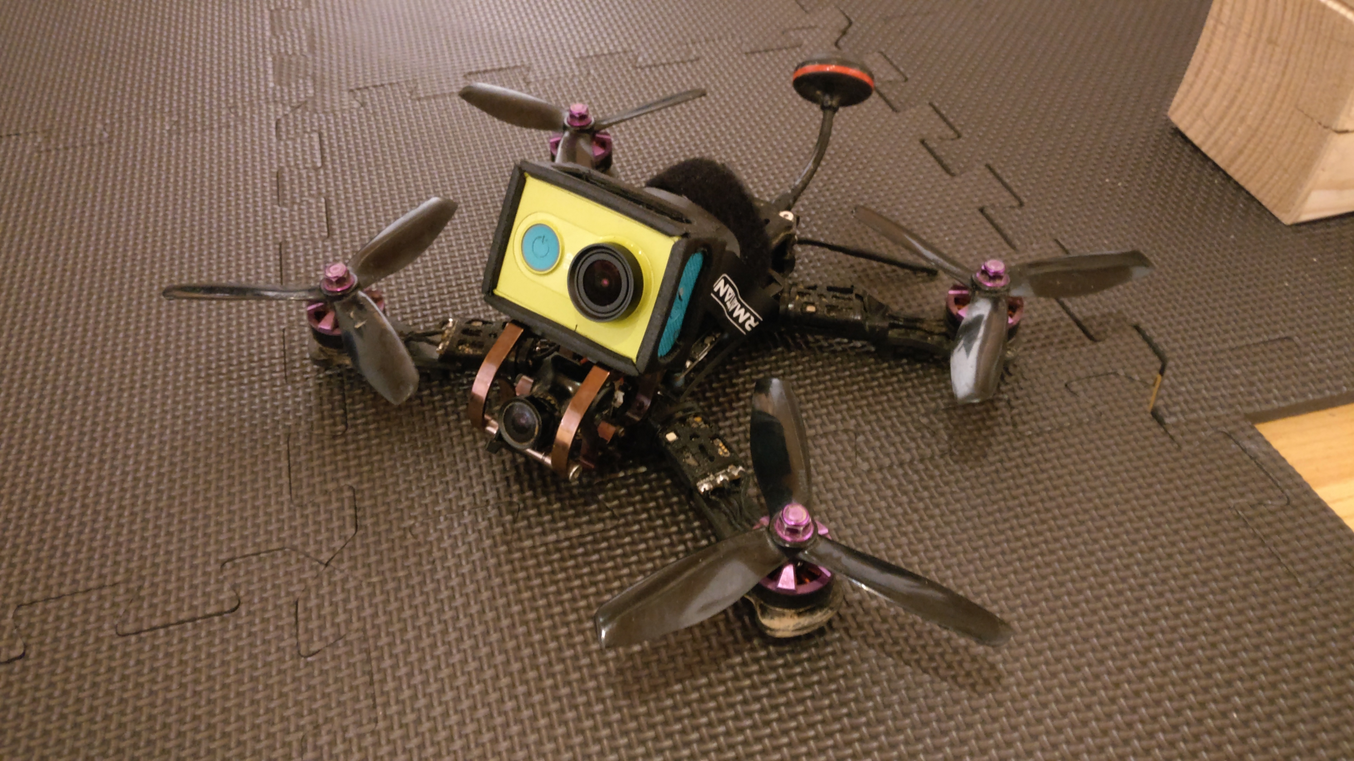 Xiaomi Yi_GoPro Rooster_Chameleon TI Mount