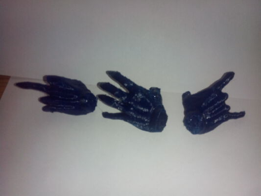 Devilman Hand (remix) | 3d print model