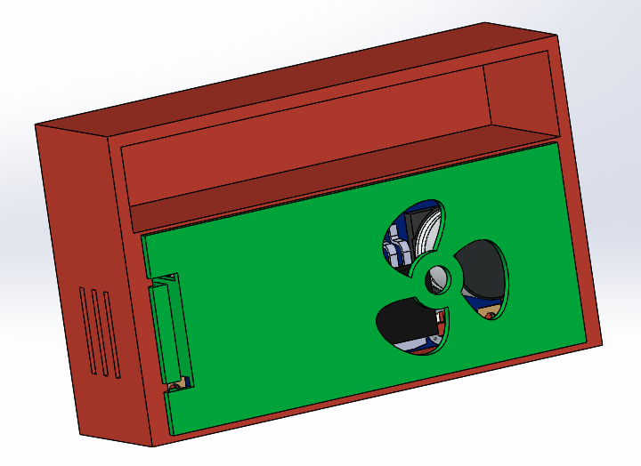 Case for LM2596 DC-DC fans