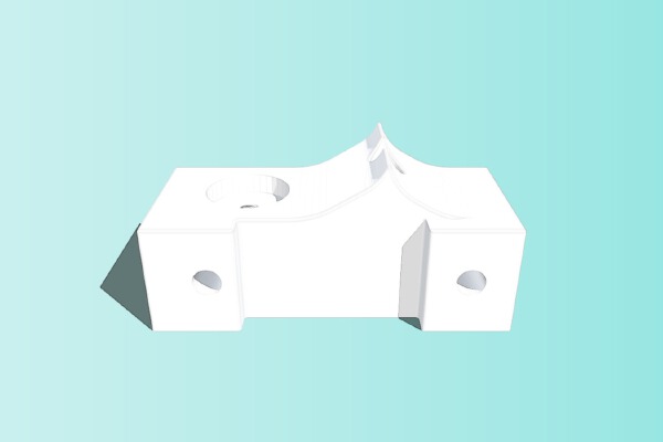 tronxy X5S extruder fix | 3d print model