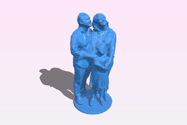 Josh, Bryony & Willa | 3d print model