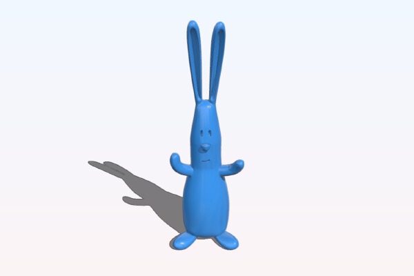 3Dom USA Rabbit | 3d print model