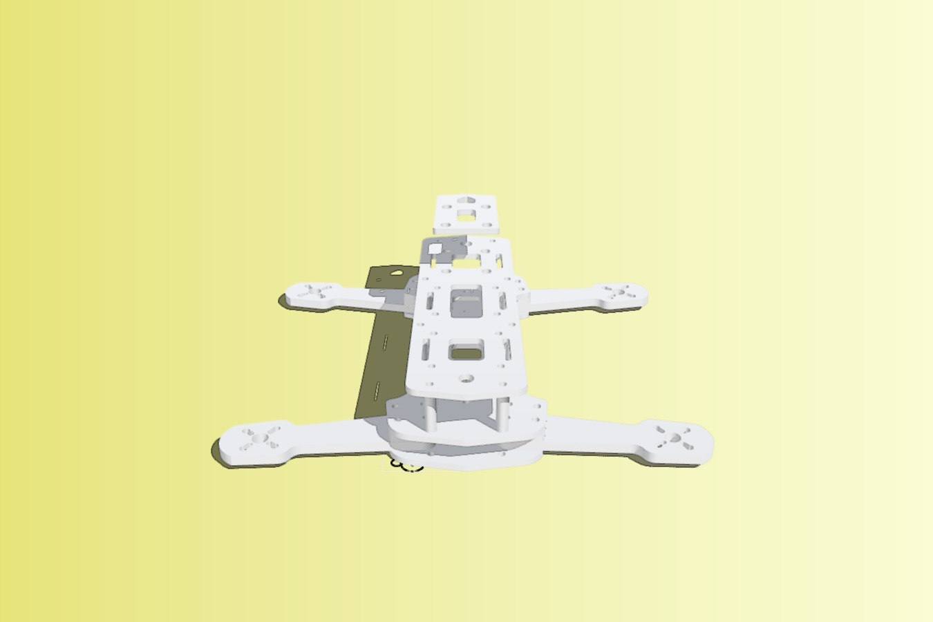 Hammer Mini H Quad v3.0 - Converted to 3D