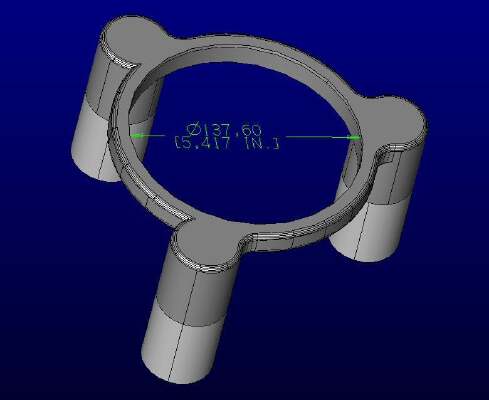 Dog Bowl Stand - adjustable legs | 3d print model