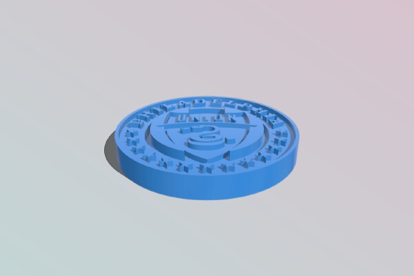 philadelphia union soccer logo | 3d print model