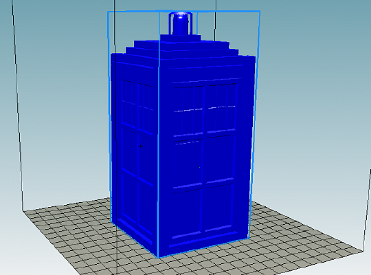 Tardis money box | 3d print model