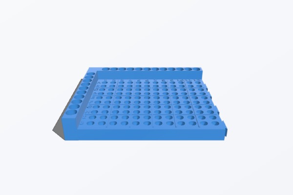 Dual Index PCR work-up rack | 3d print model