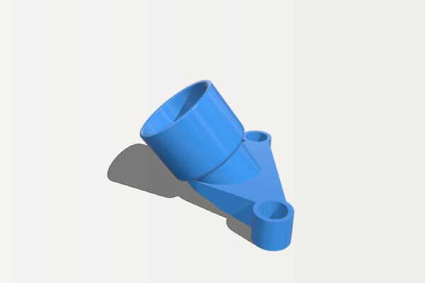 CherryCraft Stamina TBS Triumph Pro antenna mount | 3d print model
