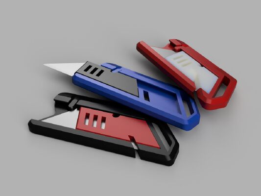 Keychain Knife Holder | 3d print model