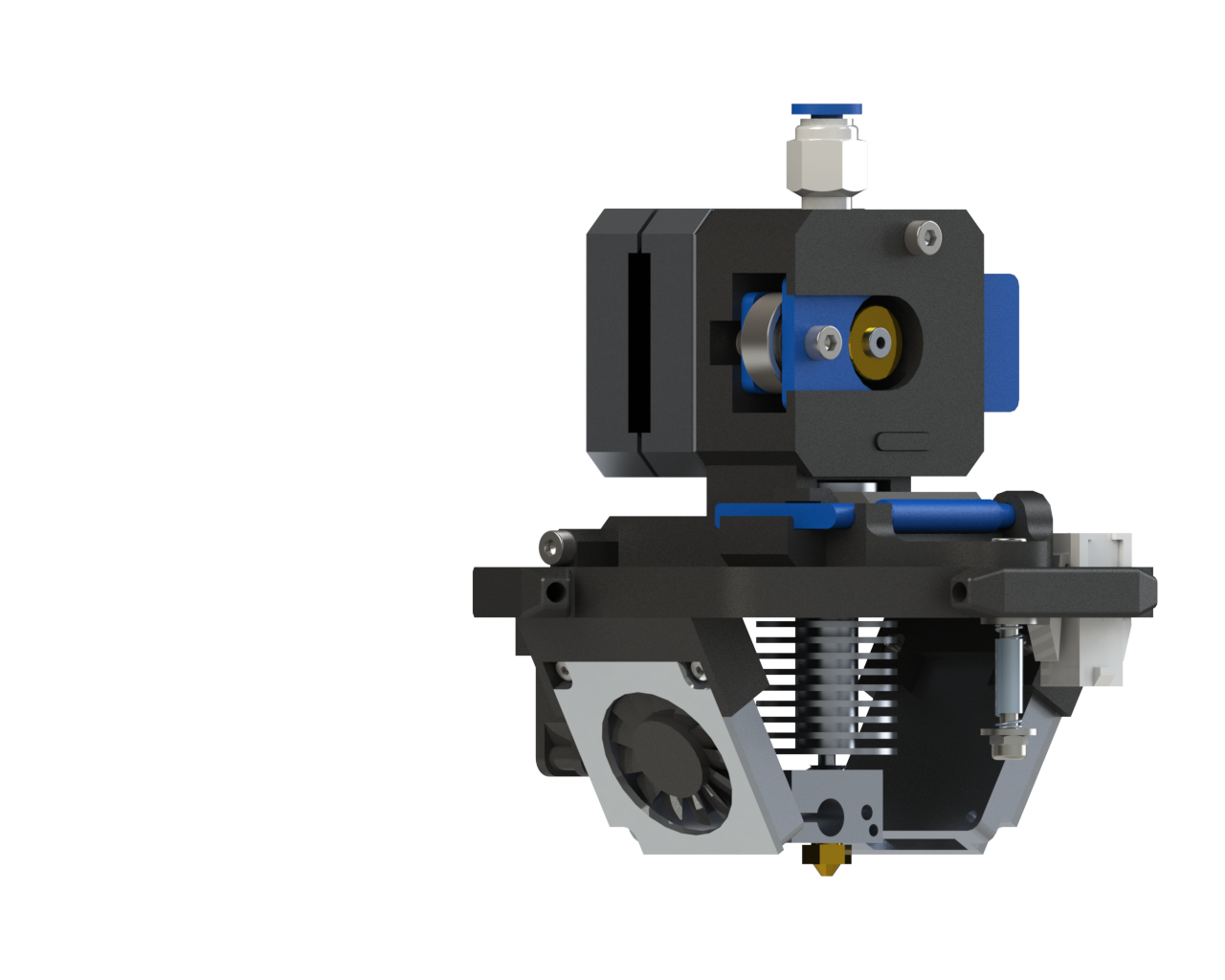 Print Head for 3D Printer Kossel with Autobed-Leveling