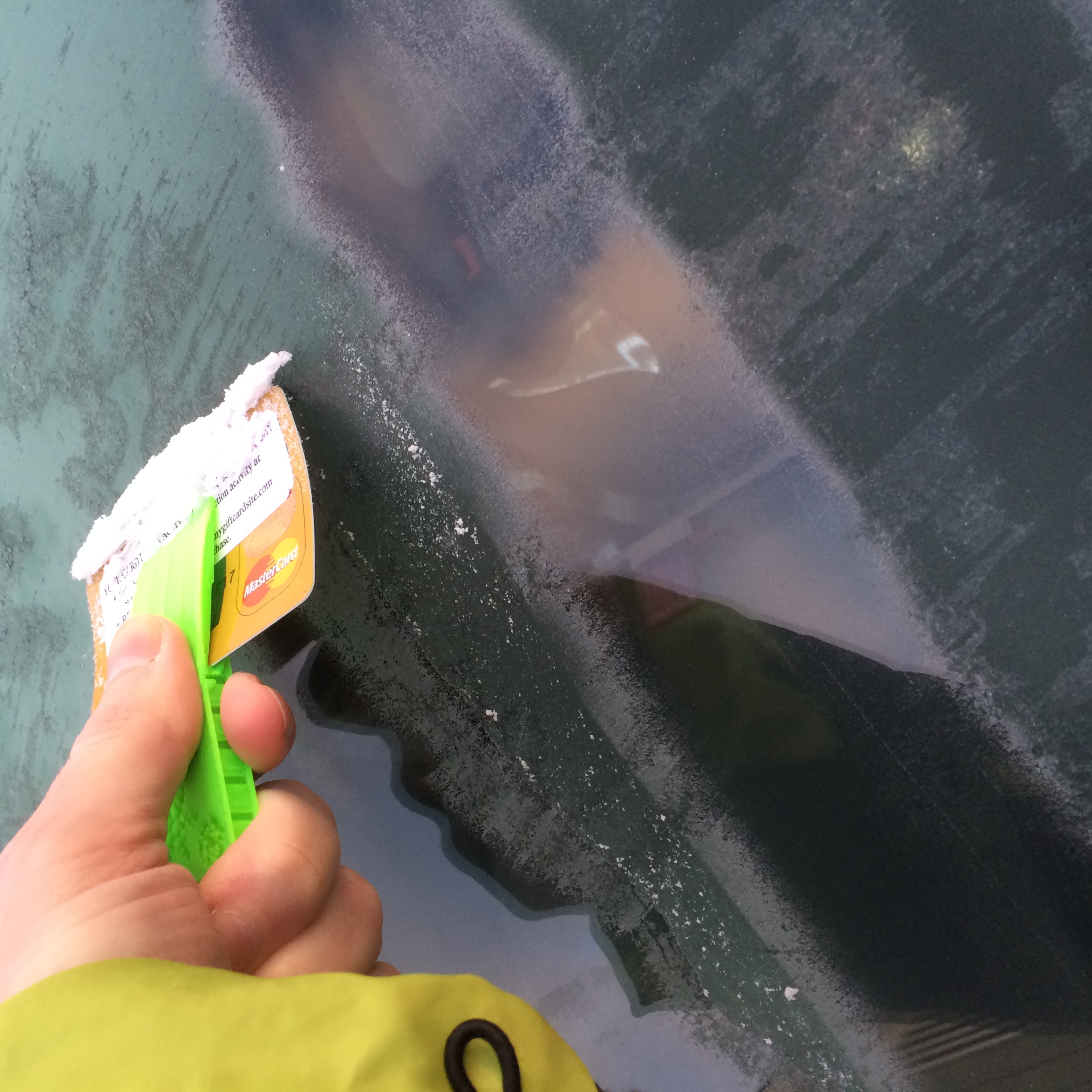 Gift Card Ice Scraper