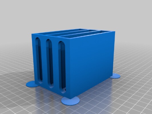 Slotted Drawer Box | 3d print model