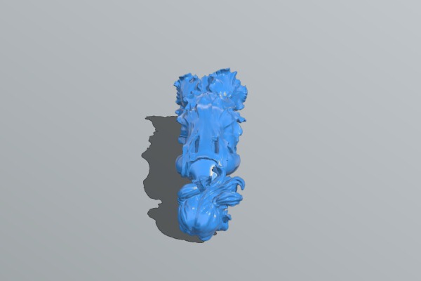 Flower Girl Statue | 3d print model