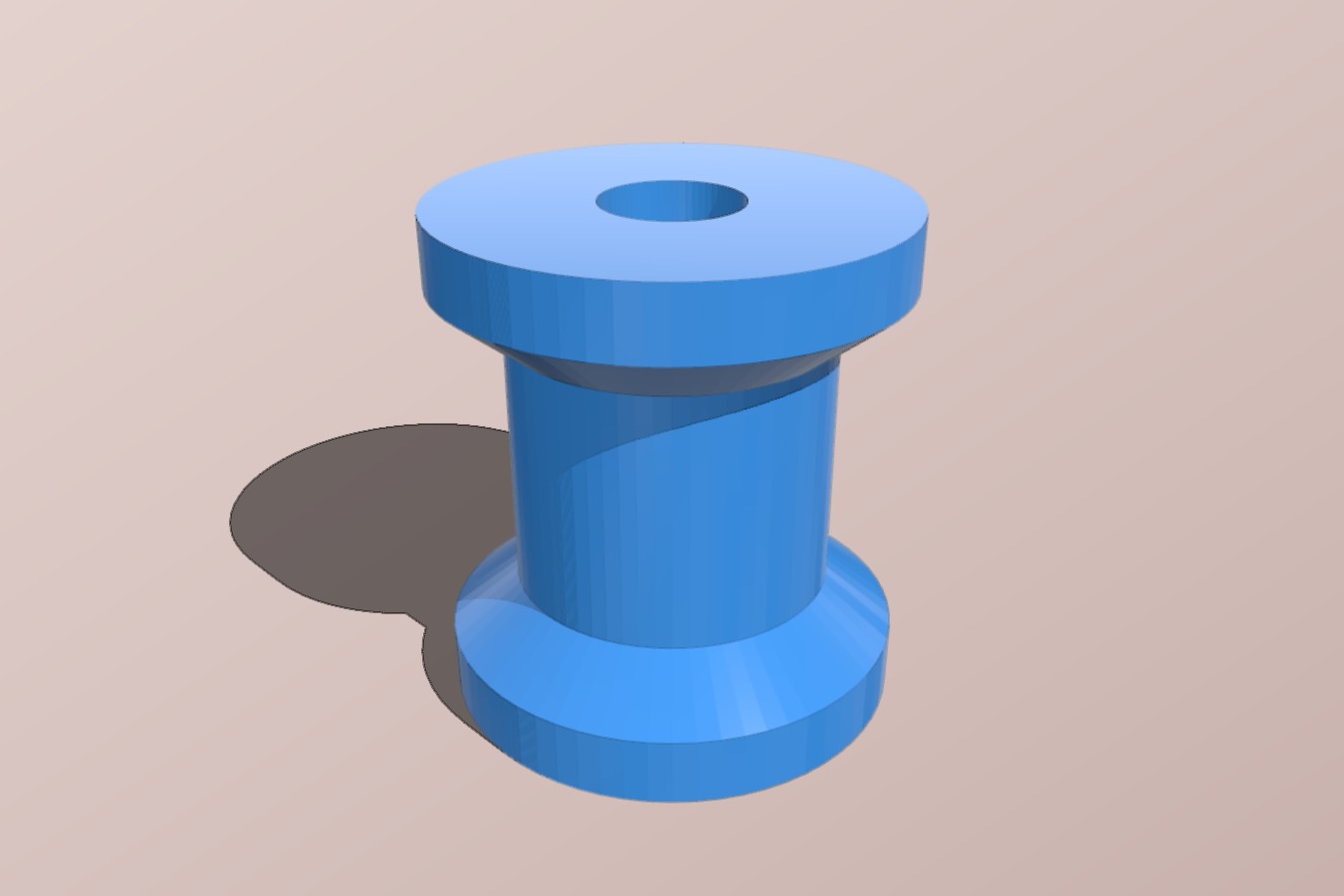 Thread Spool Pawn for Patchwork Board Game