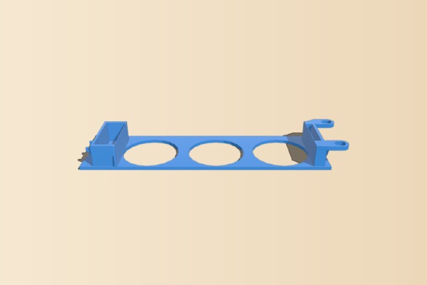 Volvo 240 1DIN 52mm Gauge | 3d print model