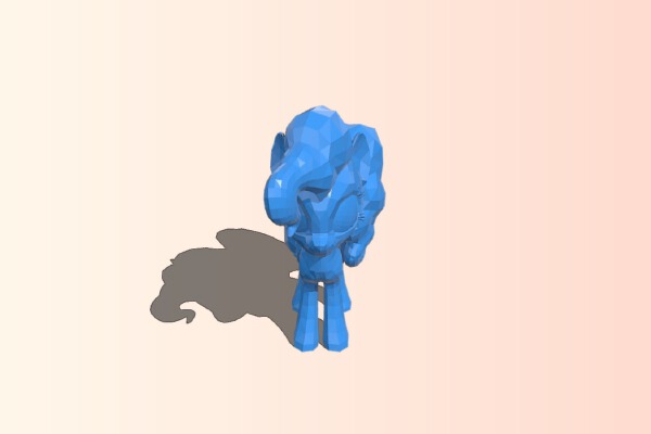 Mane 6 models MLP:FIM - Fixed | 3d print model
