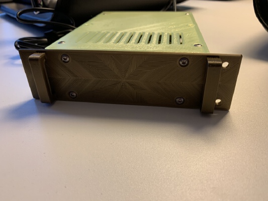 6" Rack, Anker PowerPort 6 power supply | 3d print model