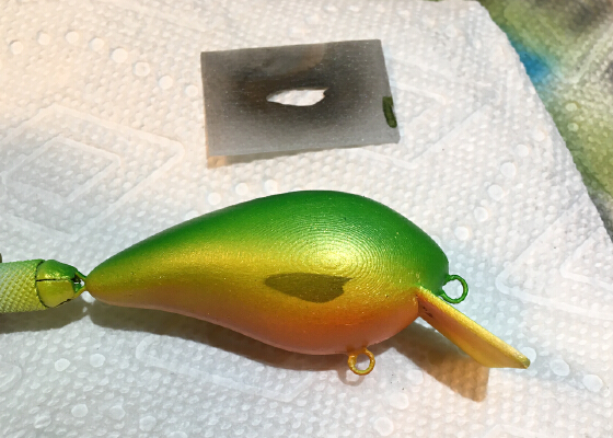 Lure Fin Stencils | 3d print model