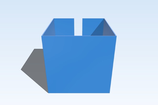 Napkin Box for 12cm x 12cm napkins | 3d print model