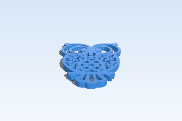 Owl Design # 3 | 3d print model