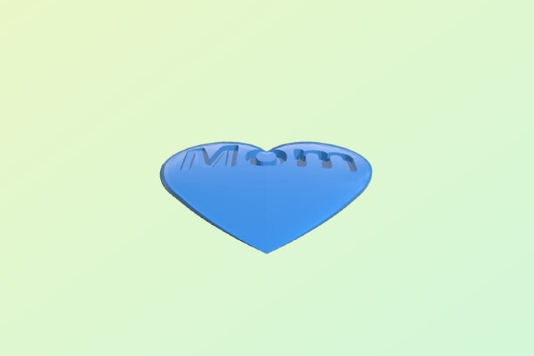 Heart for Mother's Day | 3d print model