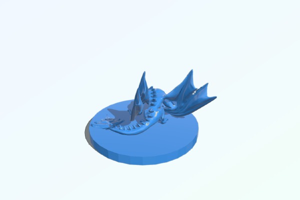 RPG Ice Dragon | 3d print model