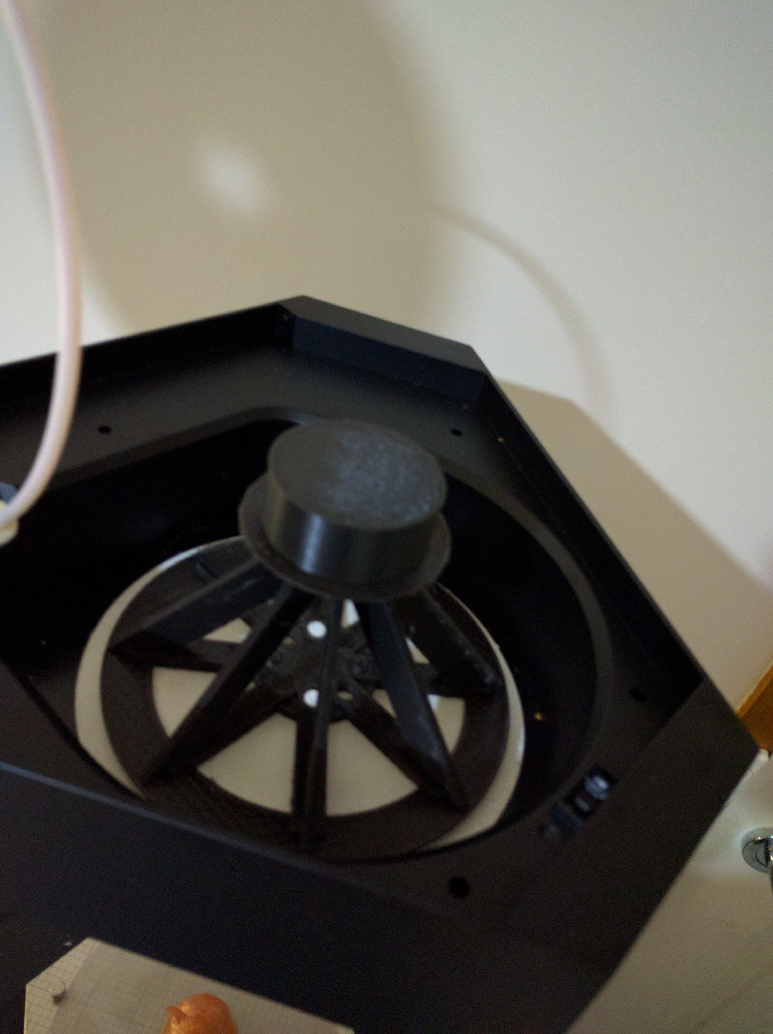 Flux 3D Delta external spool holder with ball bearings