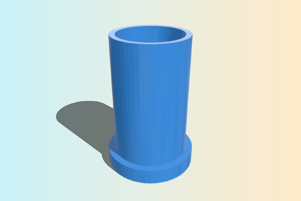 Anet A8 Guide Rod Caps | 3d print model