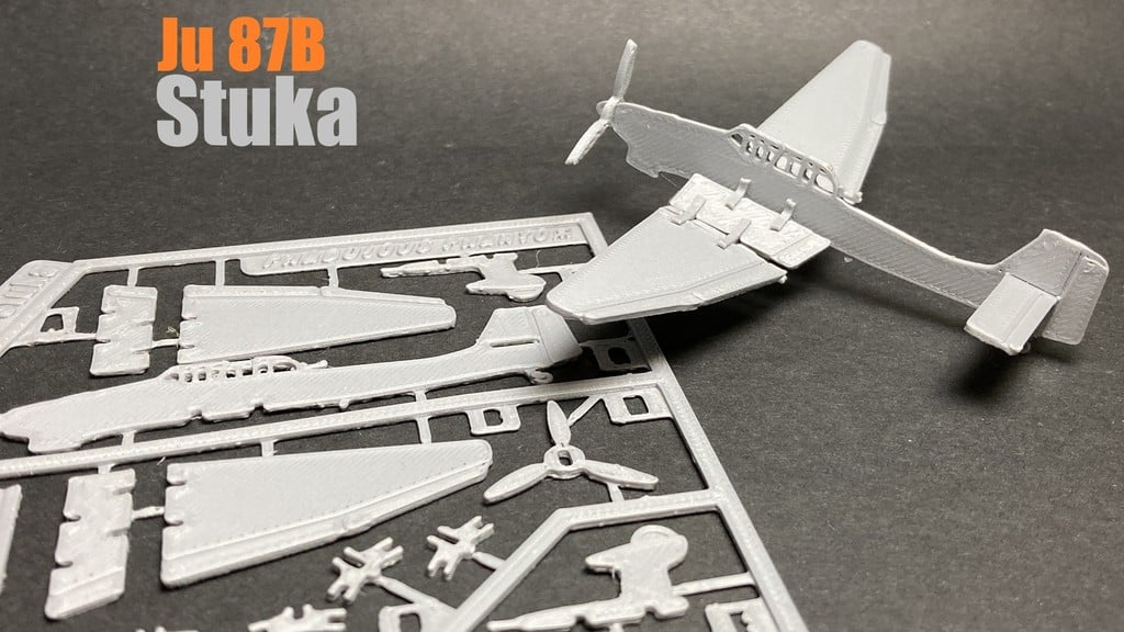 Ju 87B Stuka Kit Card