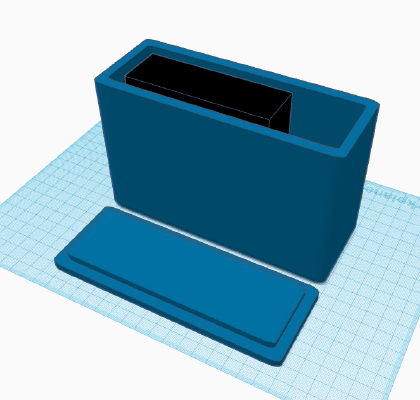 Motorcycle Battery box (internal bag hardcase) | 3d print model