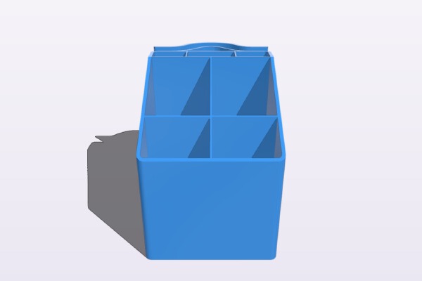 Office organizer with paper stand | 3d print model