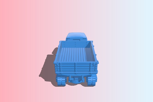 Crawler truck | 3d print model