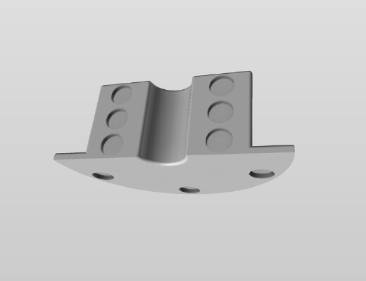 6 Inch Magnetic RV Utility Hatch | 3d print model