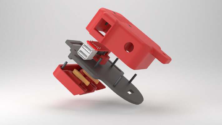 AEG _ Ridgid & Makita Batteries Connector | 3d print model