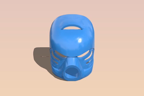 Full Size Kanohi Hau (Toa Tahu Bionicle Mask) | 3d print model